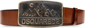Dsquared2 Cintura in pelle - - Accessories - Uomo - Marrone - 105 CM