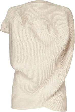 Issey Miyake Top Found Stone - - Tops - Donna - Bianco - M