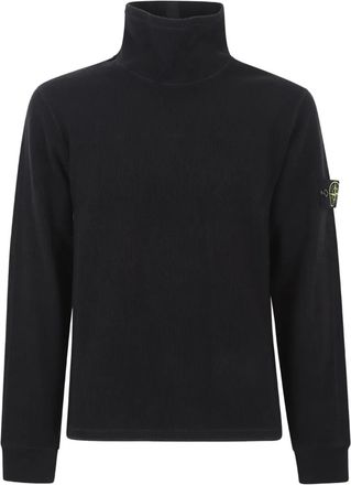 Stone Island Felpa a collo alto - Nero