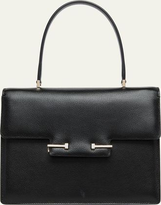 Tom Ford Aube Small Leather Top-Handle Bag
