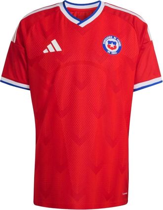 adidas Chile 26 Home Authentic Jersey Asia Sizing Active Red KC6080