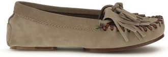 PARIS TEXAS Calf Leather Bos Taurus Womens Moccassin