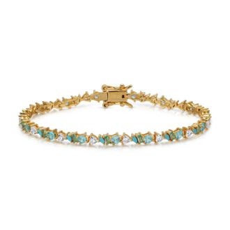 Native Gem Womens Vienna Bracelet In Turquoise Opal