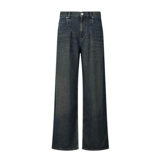 Isabel Marant Jeans, Dames, Blauw, XS, Denim, Wide Jeans
