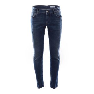 Dolce & Gabbana Slim Fit Jeans, male, Blue, 4XL, Dolce & Gabbana Men Jeans