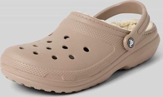 Crocs Clog mit Belüftungslöcher in Sand, Größe 41/42
