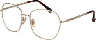 Max Mara Gold Metal Glasses Womens (Frames)