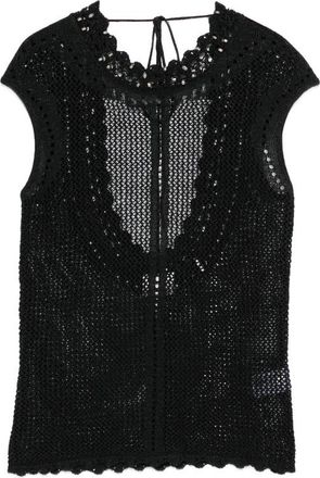 Isabel Marant Scalloped Openwork Top