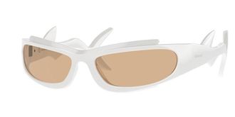 Burberry BE4399 300773 Mens Sunglasses White Size 60
