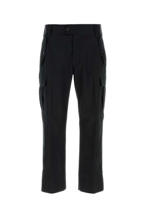Alexander McQueen Black Straight Cargo