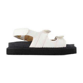 Isabel Marant Madee GB Sandalen Isabel Marant wei&szlig;es Leder