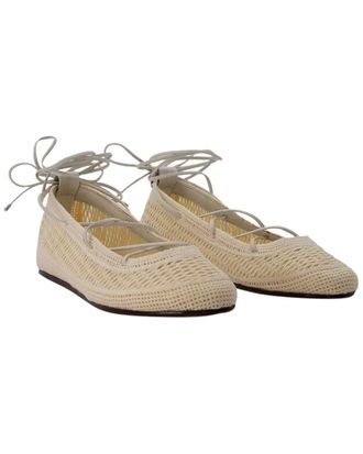 Isabel Marant Womens Cotton Belna Ballerina Flat (Authentic Pre-Loved)
