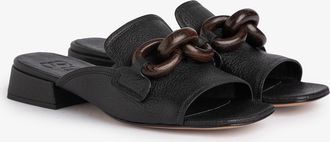 Pedro Garcia Slingback loafer in black leather | Enna | Spring Summer 26