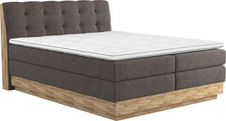 HOME AFFAIRE Boxspringbett »Naome« Boxspringbett, Inklusive Topper