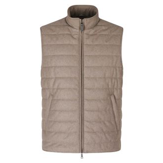 Seventy Chaleco de franela de lana - Jackets - Hombre - Marr&oacute;n - 2XL