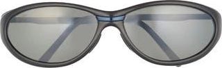Maui Jim 58mm Oval Sunglasses in Black Black Grey at Nordstrom Rack