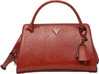 Guess Dames, Tassen, Rood, Maat: ONE Size Leer