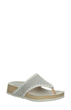 Think Koak Whipstitch Sandal in Stahl at Nordstrom, Size 10-10.5Us