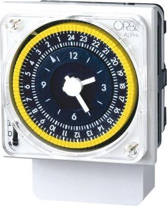 Orbis Orbis - Ob270123 Interruptor Horario Anal&oacute;gico Alpha Qrd 230v