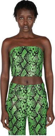 Simon Miller Twister Top - Dames - Tops zonder mouwen - Groen - S - Polyester - Tops