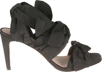 Red Valentino Sandaletten met Hoge Hak - Dames - Sandalen met hakken - Zwart - 37 EU - Schoenen