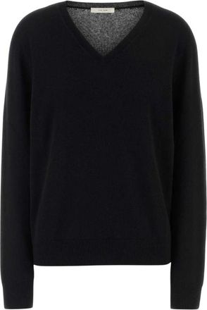The Row V-neck Truien - Dames - V-hals truien - Zwart - M - Truien & Vesten
