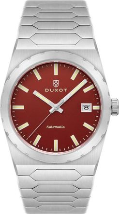Duxot Taranto Automatic Red Dial Mens Watch DX-2081-55