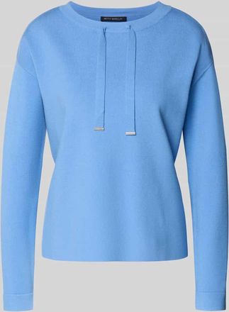 Betty Barclay Strickpullover mit Tunnelzug in Bleu, Gr&ouml;&szlig;e 36