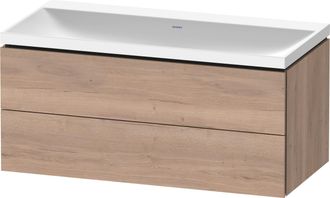 Duravit Duravit L-cube Conjunto En C Suspendido, 2 Cajones, Sin