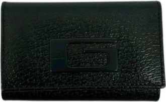Gucci Pre-owned Leren Sleutelhouder - Dames - Vintage Accessoires - Zwart - ONE Size - Leer - Vintage