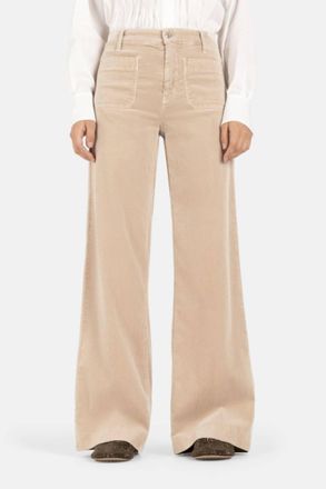 Cambio Ada Corduroy Pant In Beige