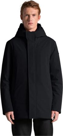 Duno Korte 3-laags bi-stretch donsjack - Heren - Jassen - Blauw - Maat: 2XL Zijde