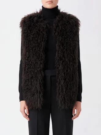 Michael Kors Gilet in pelliccia sintetica senza maniche