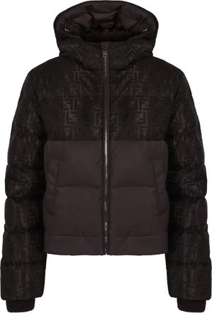 Fendi Dames, Jassen, Bruin, Maat: XS Katoen