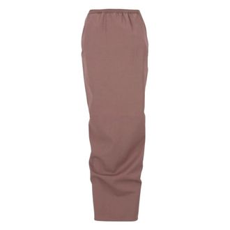 Rick Owens Gonna lunga Soft Pillar - - Skirts - Donna - Viola - S