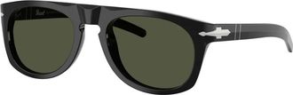 Persol Po 3401S Zonnebril - unisex - Zonnebrillen - Zwart - 53 MM - Accessoires