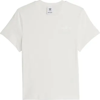 adidas Mujer, Camisetas, Blanco, Talla: S