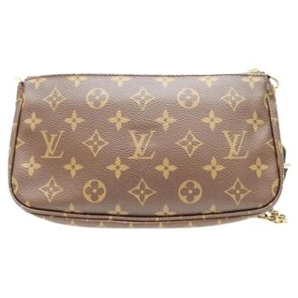 Louis Vuitton Pre-owned Vintage Monogram Schoudertas - Dames - Vintage Schoudertas - Bruin - ONE Size - Leer - Vintage