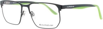 Quiksilver Unisex Gunmetal Rectangular Eyeglass Frames Qs1052