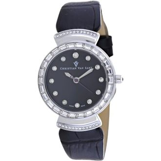Christian Van Sant Nova Black Dial Ladies Watch CV2940