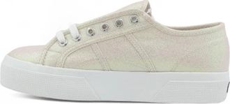 Superga 2740 Platform - Dames - Sneakers - Beige - 35 EU - Katoen - Schoenen