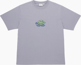 Gramicci Mens Gramicci Turtle T-Shirt - Purple - Size: 38