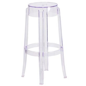 Flash Furniture 29.75 High Transparent Barstool