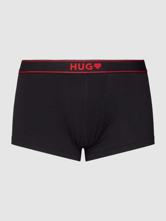 HUGO BOSS Trunks mit Label-Detail Modell VALENTINE in Black, Größe XS