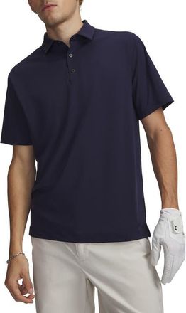 Under Armour UA ArmourDry Solid Performance Golf Polo in Midnight Navy at Nordstrom, Size Xx-Large