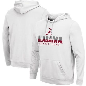 Colosseum Mens Colosseum White Alabama Crimson Tide Lantern Pullover Hoodie at Nordstrom, Size Xx-Large