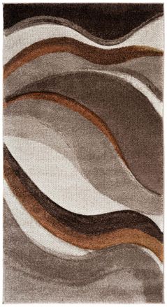 Safavieh Alfombra beige/marr&oacute;n 122 x 183 cm