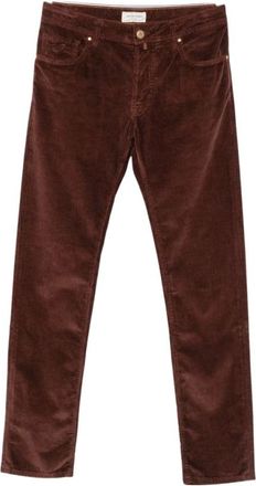 Jacob Cohen Uomo, Pantaloni, Marrone, W32, new