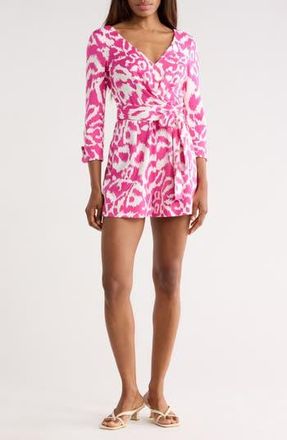Diane Von F&uuml;rstenberg Celeste Romper in Kupang Pink at Nordstrom Rack, Size X-Small