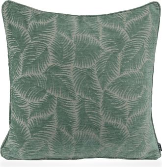 H.O.C.K. Dekokissen »Nelly« mit Blätter-Muster, Kissenhülle mit Füllung, 1 Stück